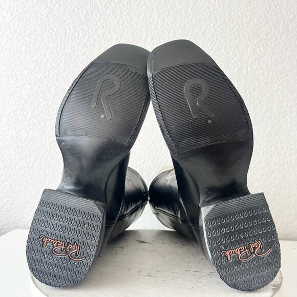 Rod Patrick Mens Cowboy Boots 8.5AA Brown CAYUSE Leather Western Texas A&M Logo - Picture 8 of 12